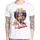 DC comic hot movie Joker Funny suicide squad Harley Quinn T-shirt Hip Hop Pop Men Women Fashion