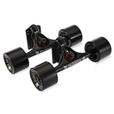 2pcs / Set Skateboard Trucks With 70x50mm Skate Wheel + Riser Pad + ABEC - 9 bearings with Installing Tool for Skateboard