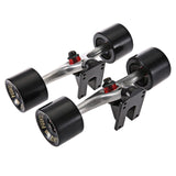 2pcs / Set Skateboard Trucks With 70x50mm Skate Wheel + Riser Pad + ABEC - 9 bearings with Installing Tool for Skateboard